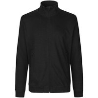Neutral® Herren Unisex Sweatjacke ohne Kapuze hoher Kragen