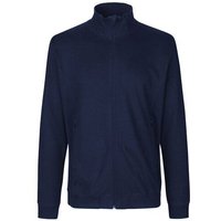 Neutral® Herren Unisex Sweatjacke ohne Kapuze hoher Kragen