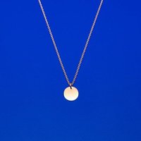 fejn jewelry Kette 'shiny disc' - standard / extra lang
