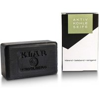 Klar Seifen – Aktivkohleseife (100 g, Porentiefe Gesichts- & Körperreinigung)