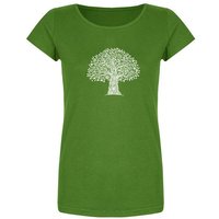 Brandless Basic Bio T-Shirt (ladies) Nr.2 tree life GOTS 155g/m²