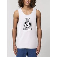 Human Family Herren Sommer Tanktop aus Bio-Baumwolle "Wake - No Planet B"
