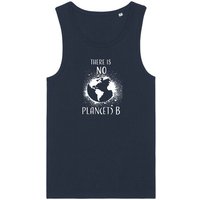 Human Family Herren Sommer Tanktop aus Bio-Baumwolle "Wake - No Planet B"