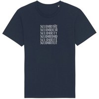 Human Family Bio Unisex Rundhals T-Shirt "Swing - Solidarity" in 5 Farben aus Bio-Baumwolle