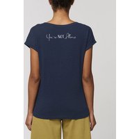 Human Family Damen Flammengarn Rundhals T-Shirt - Flame "You are Not Alone" aus Bio-Baumwolle