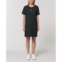 Human Family Kurzärmeliges Bio Damen T-Shirt-Kleid "Streetlove" aus Bio-Baumwolle