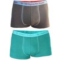 108 Degrees 4er Mix Pack Herren Retro Pants GOTS, Fairtrade