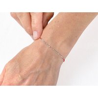 renna deluxe Morse-Code Armband aus Sterling Silber