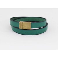 Mitienda Shop Lederarmband mit Magnetverschluss Unisex