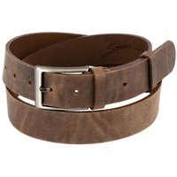 Simaru Herren Ledergürtel Orleans Used-Look, Premium Leder pflanzlich gegerbt