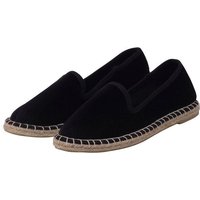 Japanwelt Espadrilles Espadrilles Samtschuhe Pantoffeln Slipper Sommerlatschen Ballerinas