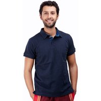 Africulture Herren Poloshirt mit Kitenge Kragen