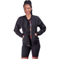 Africulture Bomberjacke aus Kenianischem Kikoy und Westafrikanischem Kitenge Stoff
