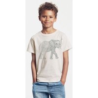 Peaces.bio - handbedruckte Biomode Bio-Kinder T-Shirt "Babyelefant"