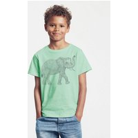Peaces.bio - handbedruckte Biomode Bio-Kinder T-Shirt "Babyelefant"
