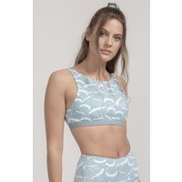 boochen Sports Bra Meco - Reversible Yoga Top - Ocean Waves