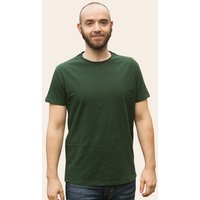 päfjes Basic / Blanko - Fair gehandeltes Bio Männer T-Shirt Slub
