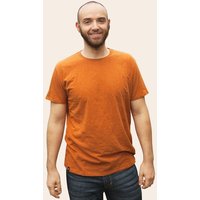 päfjes Basic / Blanko - Fair gehandeltes Bio Männer T-Shirt Slub