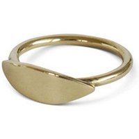 ting goods Ring Leaf, aus Messing oder Sterling Silber