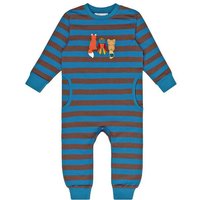 Sense Organics & friends in cooperation with GARY MASH Bunter Baby Sweat Overall geringelt