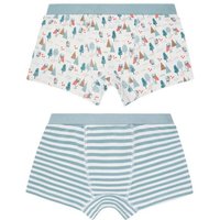 Sense Organics & friends in cooperation with GARY MASH Jungen Boxershorts Doppelpack, Bäume