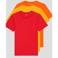 YTWOO 3er Pack Basic Unisex T-Shirt aus Bio Baumwolle | viele Farbkombinationen | Fair Trade | Nachhaltig