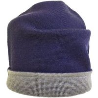 austriandesign.at BeanieMütze reversibel aus extrafeiner Merinowolle