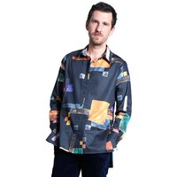 Sophia Schneider-Esleben Unisex Shirt Lui, Triadic - Unisex Hemd Damenhemd und Herrenhemd aus Bio-Baumwolle