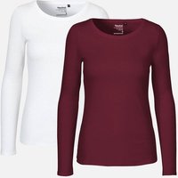 Neutral® Doppelpack Long Sleeve Shirt - Bio-Baumwolle