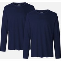 Neutral® Neutral Doppelpack Long Sleeve Shirt Herren - Bio-Baumwolle