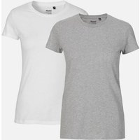 NEUTRAL® Doppelpack Damen Bio T-Shirt - Bio Baumwolle