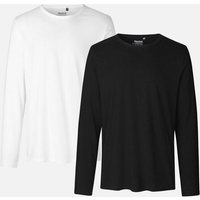 Neutral® Neutral Doppelpack Long Sleeve Shirt Herren - Bio-Baumwolle
