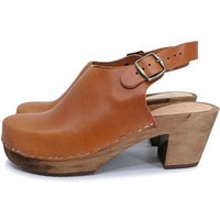 IDÉ - schwedische Holz Clogs von me&myClogs - high mid heel