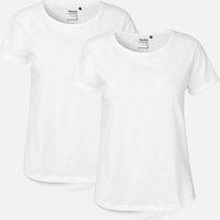 Doppelpack Neutral® Ladies Roll Up Sleeve T-Shirt