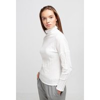 SHIPSHEIP Turtleneck Damen Shirt in Ripp-Optik aus Bio-Baumwolle