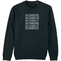 Human Family Bio Unisex Rundhals-Sweatshirt - "Switch - Solidarity" aus Bio-Baumwolle