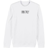 Human Family Bio Unisex Rundhals-Sweatshirt - "HMN FMLY" mit 85 % Bio-Baumwolle
