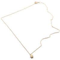 Jonathan Radetz Jewellery Kette CUBE, Gold 585, 14 Karat, Länge 43 -46 cm, Würfel 4mm, Handmade in Germany