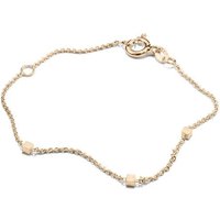 Jonathan Radetz Jewellery Armband fineCUBE, Gold 585, 14 Karat, Länge 16 - 18 cm, Handmade in Germany