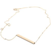 Jonathan Radetz Jewellery Kette Square, Gold 585, 14 Karat, Länge 43 - 53 cm, Handmade in Germany