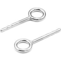 Jonathan Radetz Jewellery Stecker LOOP, Silber 925, Sterlingsilber, Handmade in Germany