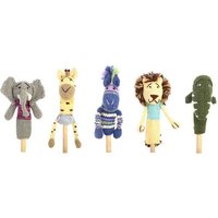 Gogo Olive Fingerpuppen Tiere - Handgestrickt Gogo Olive Fingerpuppen Tiere - Handgestrickt