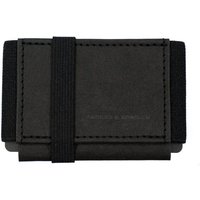 ANDERS & KOMISCH Kleines durchdachtes Portemonnaie mit Münzfach - A&K MINI CLASSIC Schwarz