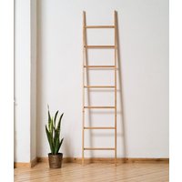 kleiderleiter_de Kleiderleiter lang 212 cm für hohe Räume und Galerie- oder Loftwohnungen, (Eiche, Buche, Nussbaum oder weiß lackiert) kleiderleiter_de Kleiderleiter lang 212 cm für hohe Räume und Galerie- oder Loftwohnungen, (Eiche, Buche, Nussbaum oder weiß lackiert)