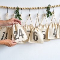 renna deluxe Adventskalender aus Bio-Baumwolle