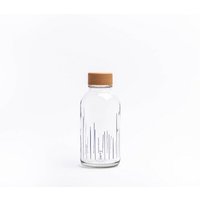 Carry Bottles Glastrinkflasche 0.4l verschiedene Designs