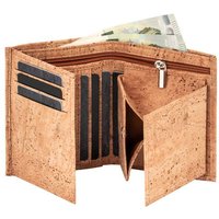 Simaru Premium Herrengeldbörse aus Kork mit Wiener Schachtel & RFID-Schutz