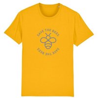 University of Soul Unisex T-Shirt aus Bio-Baumwolle "Save the Bees"