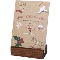 klotzaufklotz Adventskalender mit Karten