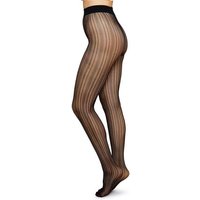Swedish Stockings Netzstrumpfhose Selma schwarz aus Recycling-Material